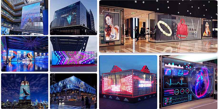 แอปพลิเคชั่น transparent-led-screensite